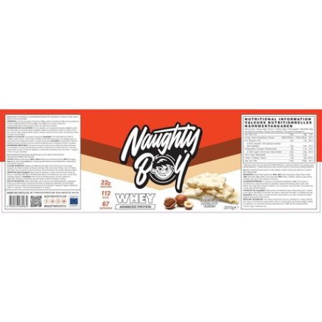 Naughty Boy Advanced 100% Whey Muscle Building & Recovery Protein Powder