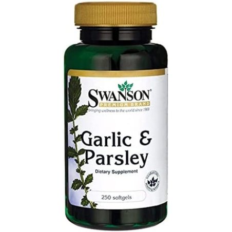 Swanson Garlic & Parsley - Promotes Heart Support And Immune Support - Garlic