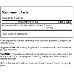 Swanson Japanese Ashitaba Full Spectrum Natural Formula for Immune System