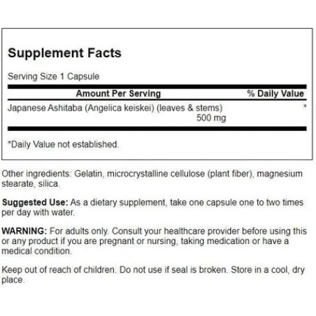 Swanson Japanese Ashitaba Full Spectrum Natural Formula for Immune System