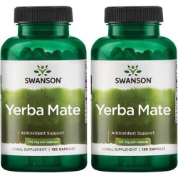 Swanson Yerba Mate Energy Vitality Support 125mg 120 Capsules
