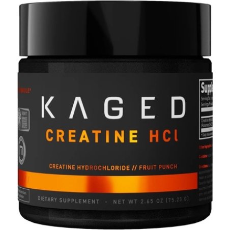 Kaged Creatine HCl Powder Fruit Punch - Supports Muscle Growth and Recovery