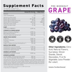 Kaged Original Pre Workout Powder Grape