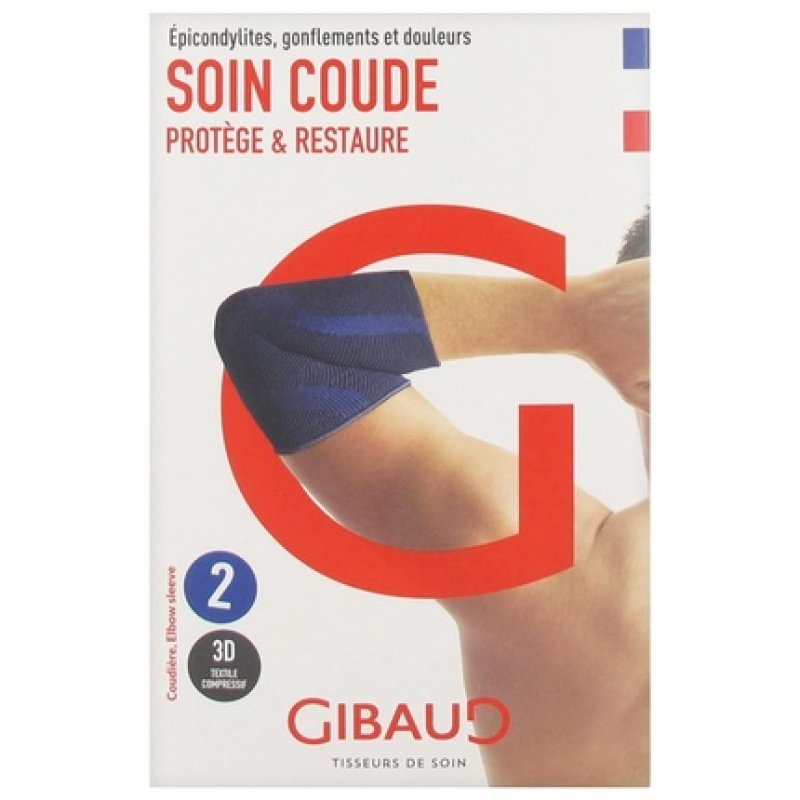 Gibaud Care Blue Elbow Pad Size 2