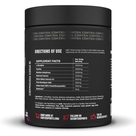 The Pump Stimulant-Free Pre-Workout Powder Essentials Range Intense Pump