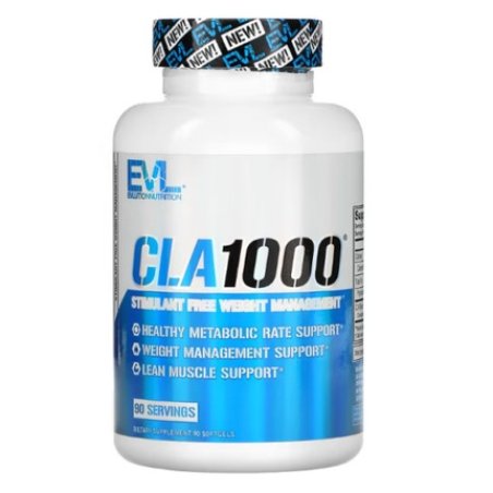 Evlution Nutrition CLA1000 Weight Management Without Stimulants 90 Capsules
