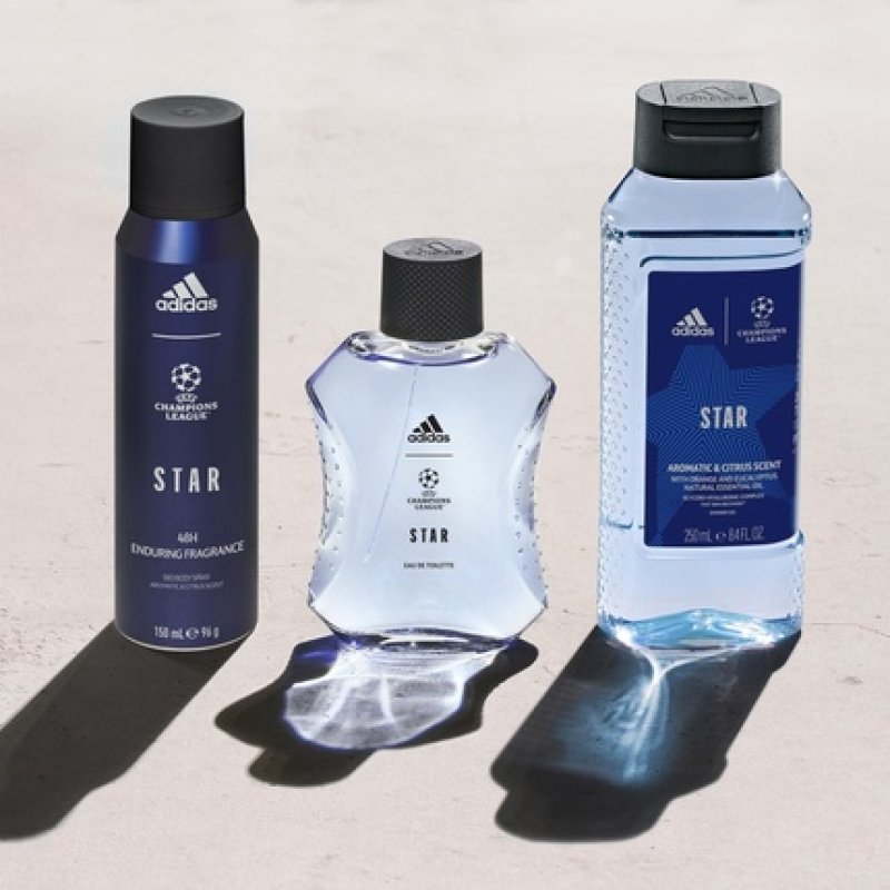 Adidas UEFA STAR Edition Deo Body Spray for Men 150ml