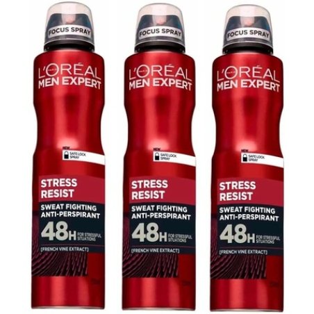 L'Oreal Paris Men Expert Stress Resist Deodorant Body Spray 250ml