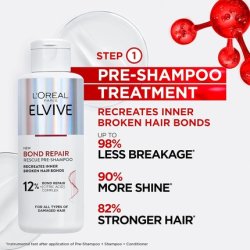 L'Oreal Paris Elvive Bond Repair Pre-Shampoo Treatment for Damaged Hair