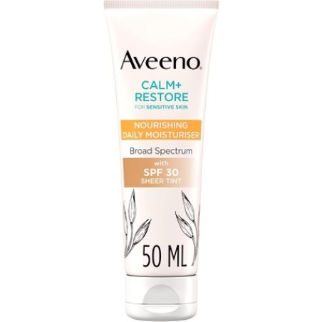 Aveeno Face Calm Restore Nourishing Daily Moisturiser with SPF 30