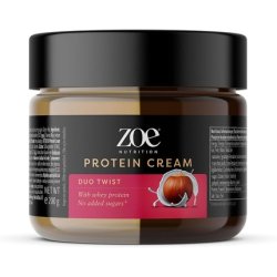 Zoe Nutrition Protein Cream 200g Dark and White Cream 23% Whey Protein