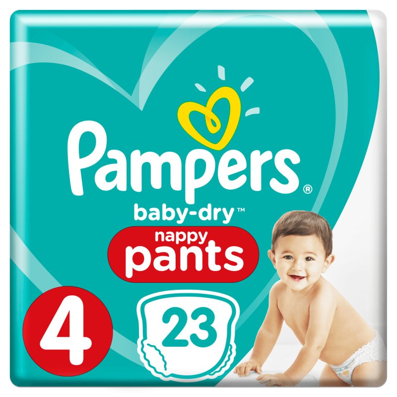 Pampers 81666622 disposable diaper Boy/Girl 4 23 pc(s)