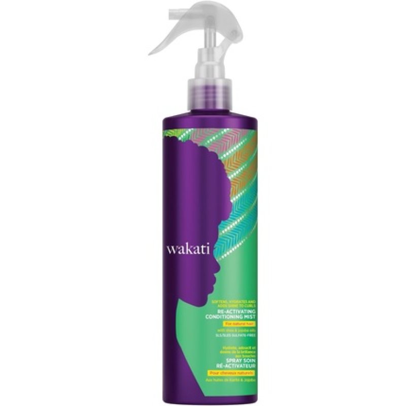 Wakati Re-Activating Moisturising Detangling Defining Conditioning Mist