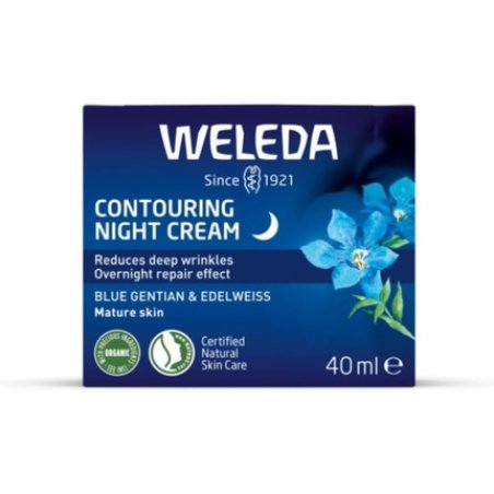 Weleda Contouring Night Cream Blue Gentian and Edelweiss 40ml