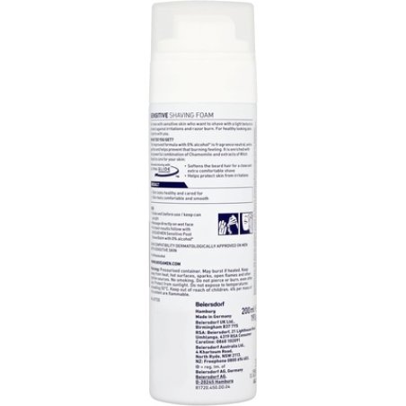 Nivea Men Sensitive Shaving Foam with Chamomile 200ml