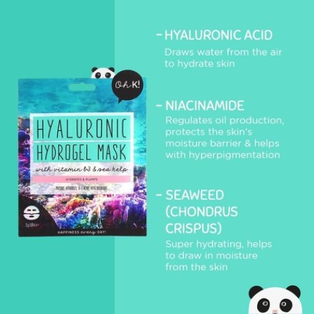 Oh K! Hyaluronic Hydrogel Sheet Mask with Niacinamide 46g