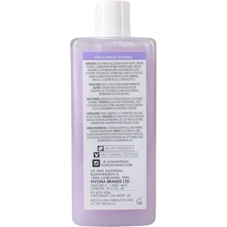 Sunday Rain Sleep Easy Bubble Bath Lavender Bath Soak Calming 450ml