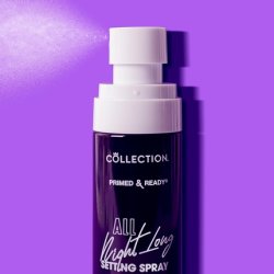 Collection Cosmetics Primed & Ready All Night Long Setting Spray Matte Finish