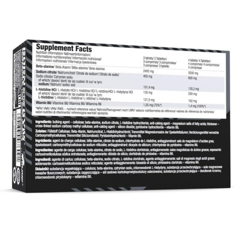 Olimp Sport Nutrition Beta-Alanine Carno Rush 80 Tablets