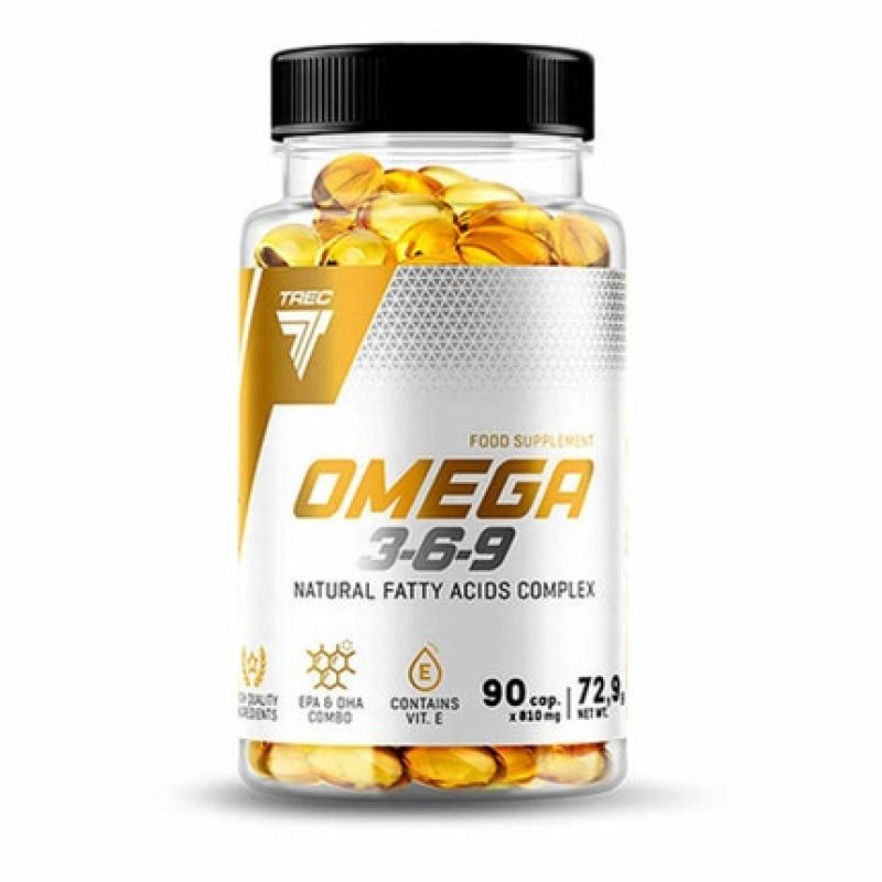 Trec Nutrition OMEGA 3-6-9 Natural Fatty Acid Complex - Fish Oil ALA EPA DHA CLA
