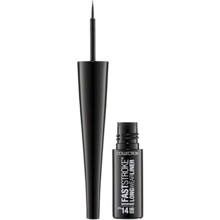 Collection Fast Stroke Long Wear Eye Liner Waterproof Black 4ml