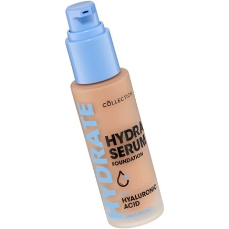 Collection Cosmetics Hydra Serum Foundation Breathable Formula for Glowy Skin 30ml Toffee