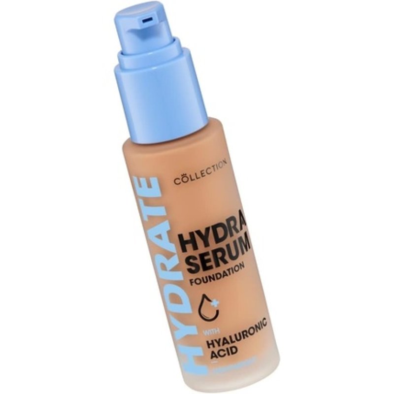 Collection Cosmetics Hydra Serum Foundation Breathable Formula for Glowy Skin 30ml Medium Caramel