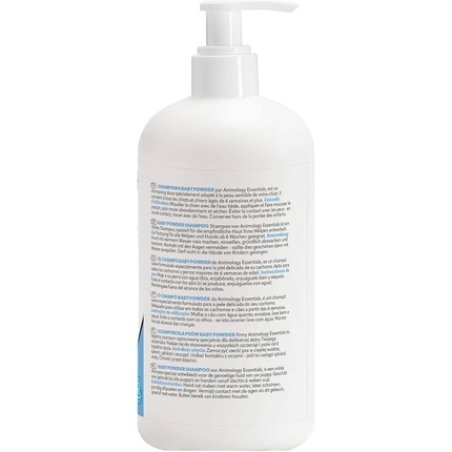 Animology Essentials Baby Powder Puppy Shampoo 500ml Gentle Dog Shampoo