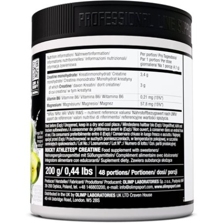 Olimp Rocky Athletes Creatine 200g Sour Apple Punch Creatine Monohydrate