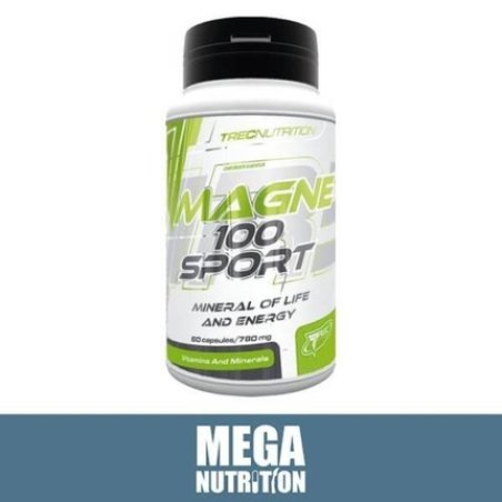Trec Nutrition Magne-100 Sport Supports Nervous System Function 60 Capsules