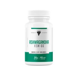 Ashwagandha KSM-66 Withania Somnifera 60 Capsules