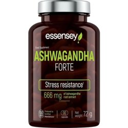 Essensey Ashwagandha 666mg High Dose Stress and Sleep Support 90 Capsules