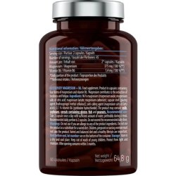 Essensey Magnesium B6 Supplements 90 Capsules - 100% Daily Magnesium and B6