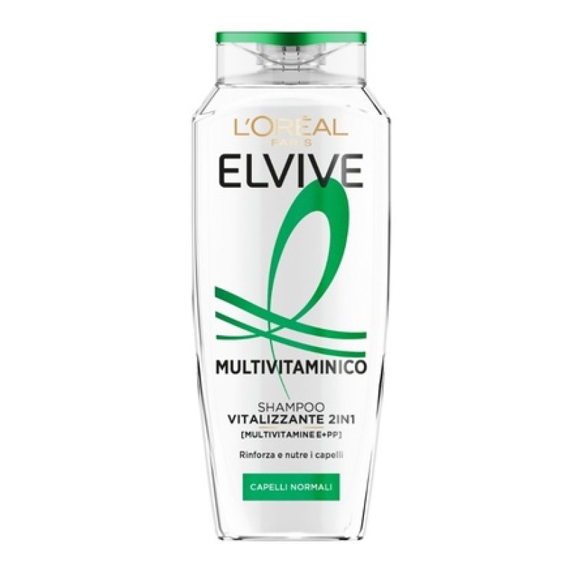 Elvive 2 In 1 Shampoo 250 Milliliters New Multivitamin