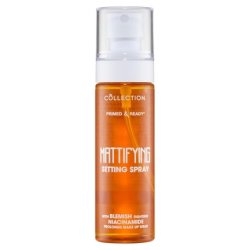 Collection Cosmetics Primed & Ready Mattifying Setting Spray Long Lasting Matte Finish 5ml