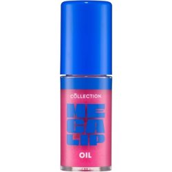 Collection Cosmetics Mega Lip Oil Moisturising High Shine Lip Oil Non-Sticky Fat Applicator Infused with Squalene and