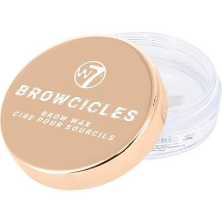 W7 Browcicles Clear and Long-Lasting Eyebrow Wax with Strong Hold Formula - Cruelty Free and Vegan Brow Makeup