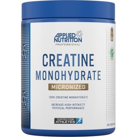 Applied Nutrition Creatine Monohydrate Powder 500g 100 Micronized Creatine