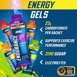 Isotonic Caffeine Free Energy Gels Performance Enhancing Formula Zero Fat