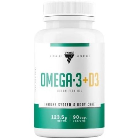Trec Nutrition Omega-3 D3 90 Capsules