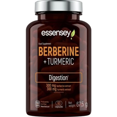 Essensey Berberine Turmeric Supplement 90 Capsules 300mg