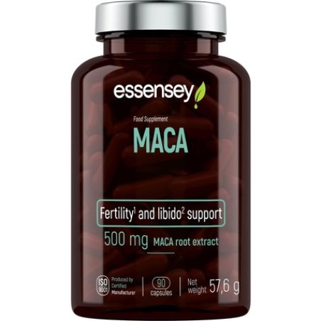 Essensey 500mg Maca Extract Adaptogenic Plant 90 Capsules for Endurance