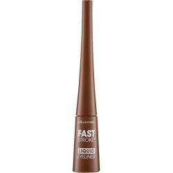 Collection Cosmetics Fast Stroke Eyeliner Quick Drying Formula 4ml Brown
