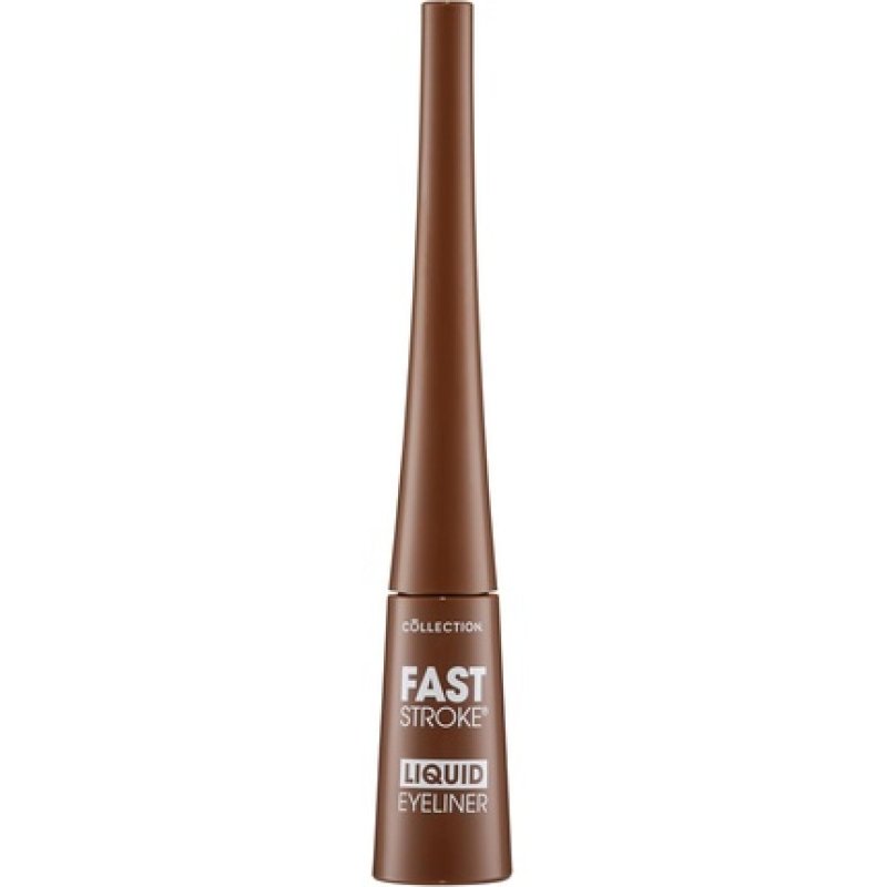 Collection Cosmetics Fast Stroke Eyeliner Quick Drying Formula 4ml Brown