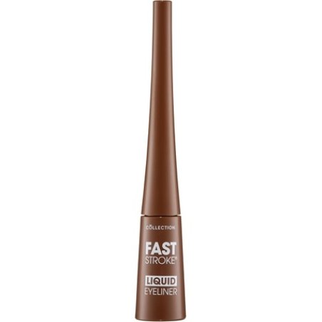 Collection Cosmetics Fast Stroke Eyeliner Quick Drying Formula 4ml Brown