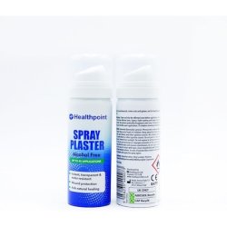 Healthpoint Spray Plaster Transparent Film for Graze Cuts Alcohol Free 40ml
