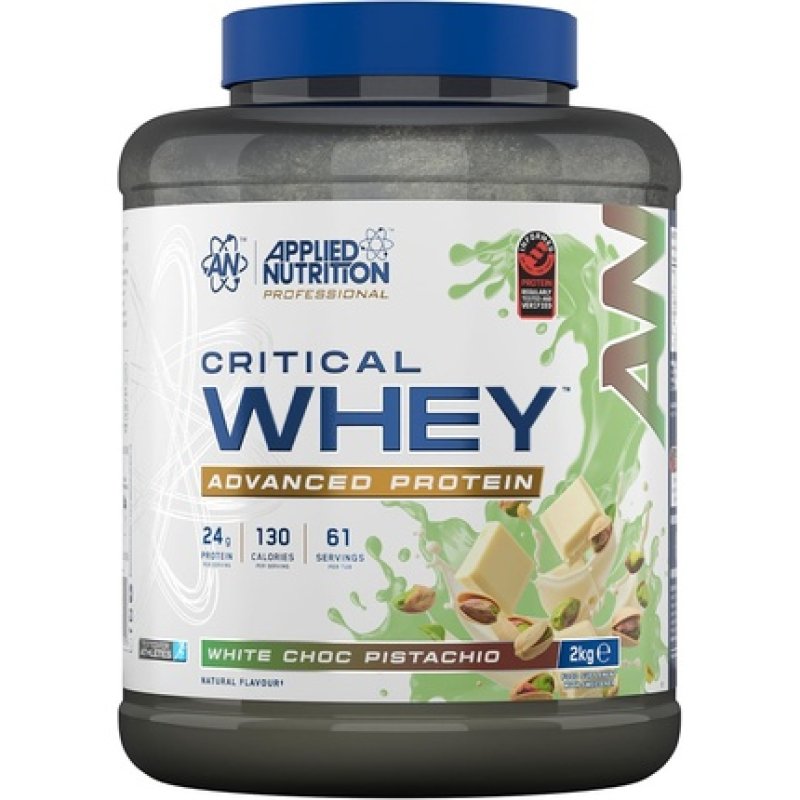 Applied Nutrition Critical Whey Protein Powder 24g Protein Per Serving
