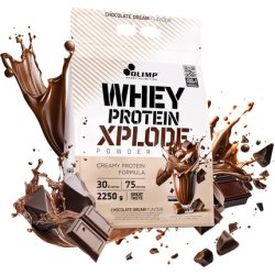 Olimp Whey Protein Powder Chocolate 2250g Protein Booster