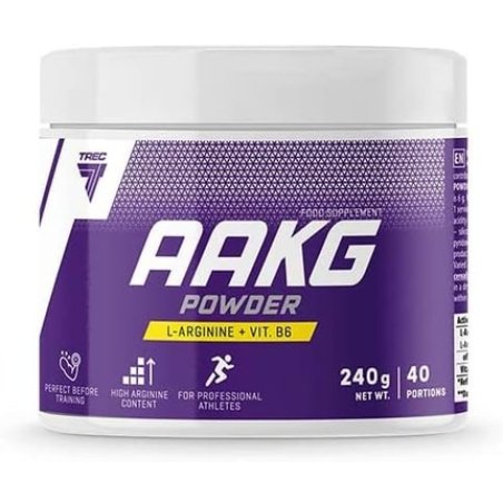 Trec Nutrition L-Arginine Alpha-Ketoglutarate AAKG with Vitamin B6 240g Powder