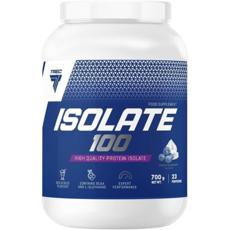 Trec Nutrition Isolate 100 Creamy Blueberry CFM Whey Protein Isolate 700g